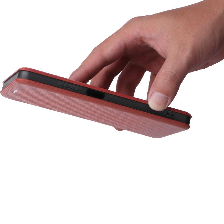 For OPPO A3 Pro Global Carbon Fiber Texture Flip Leather Phone Case