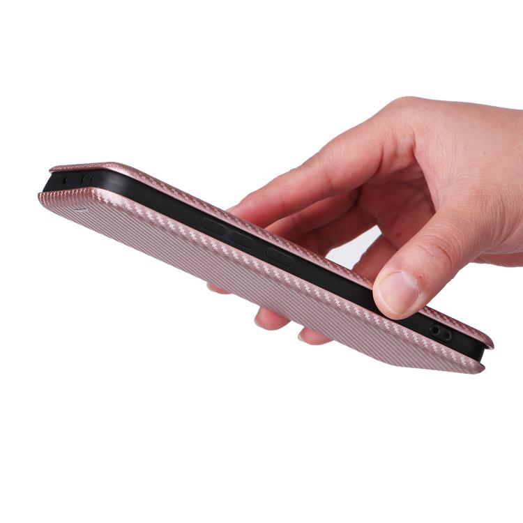 For OPPO Reno13 5G Global Carbon Fiber Texture Flip Leather Phone Case