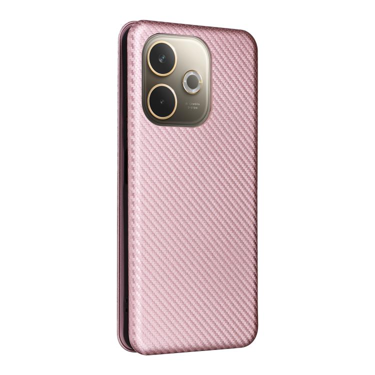 For OPPO A5 Pro 5G Global Carbon Fiber Texture Flip Leather Phone Case