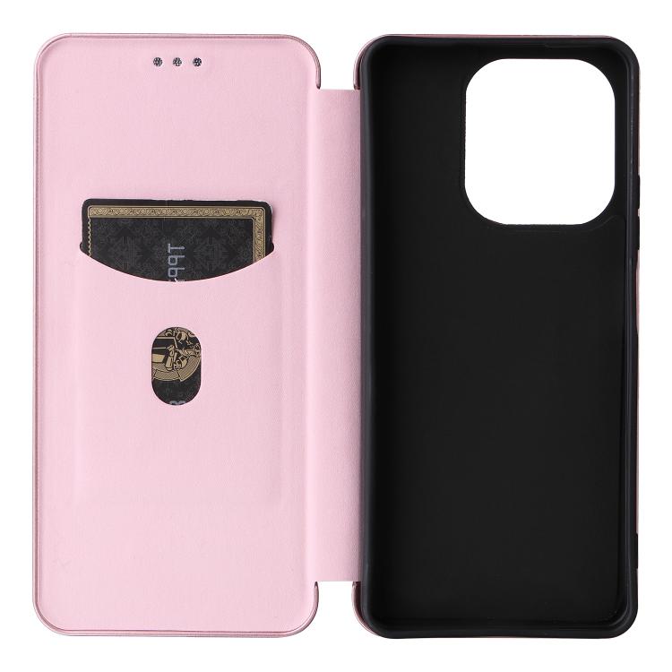 For OPPO A5 Pro 5G Global Carbon Fiber Texture Flip Leather Phone Case