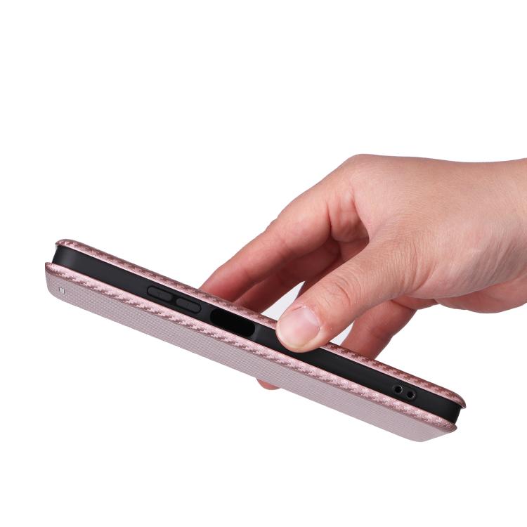 For OPPO A5 Pro 5G Global Carbon Fiber Texture Flip Leather Phone Case