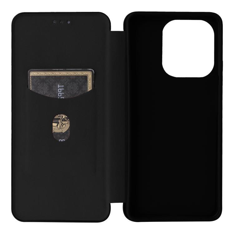 For OPPO A5 Pro 5G Global Carbon Fiber Texture Flip Leather Phone Case