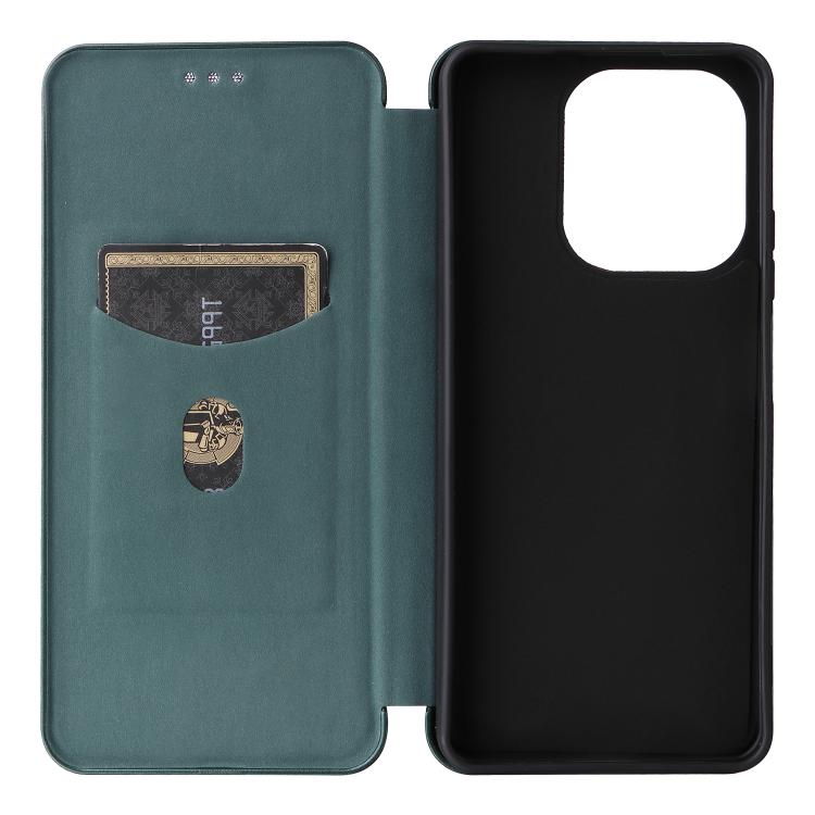 For OPPO A5 Pro 5G Global Carbon Fiber Texture Flip Leather Phone Case