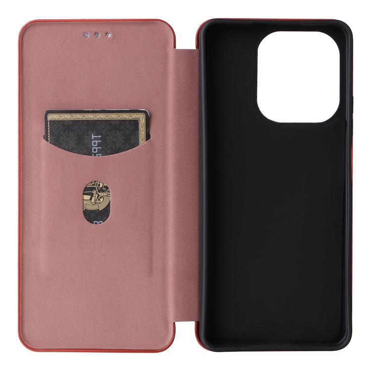 For OPPO A5 Pro 5G Global Carbon Fiber Texture Flip Leather Phone Case
