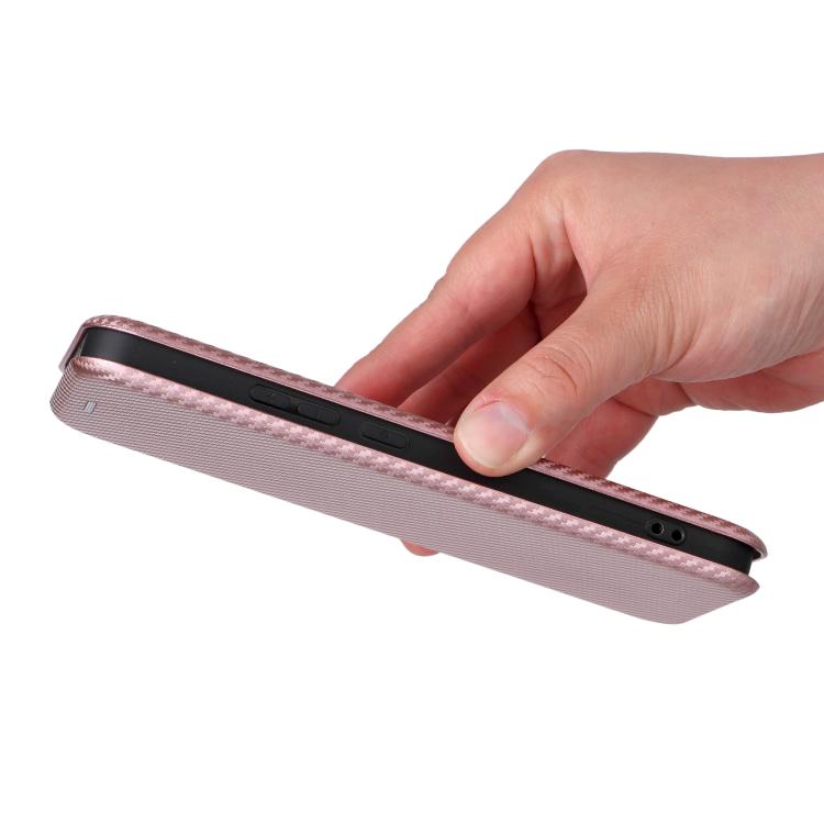 For OPPO F29 5G Carbon Fiber Texture Flip Leather Phone Case