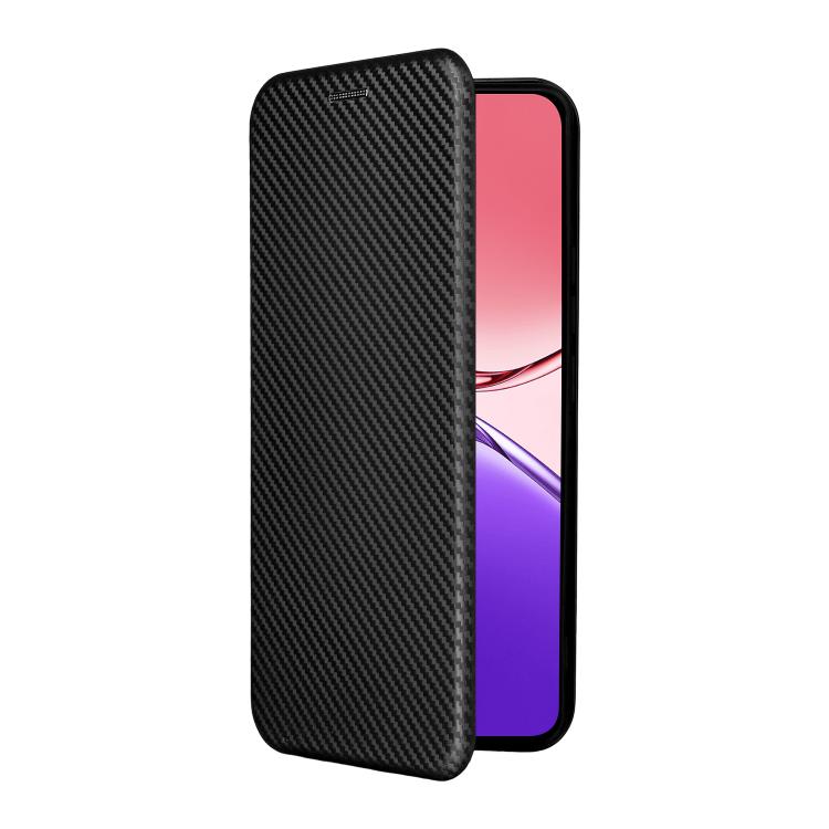 For OPPO F29 5G Carbon Fiber Texture Flip Leather Phone Case