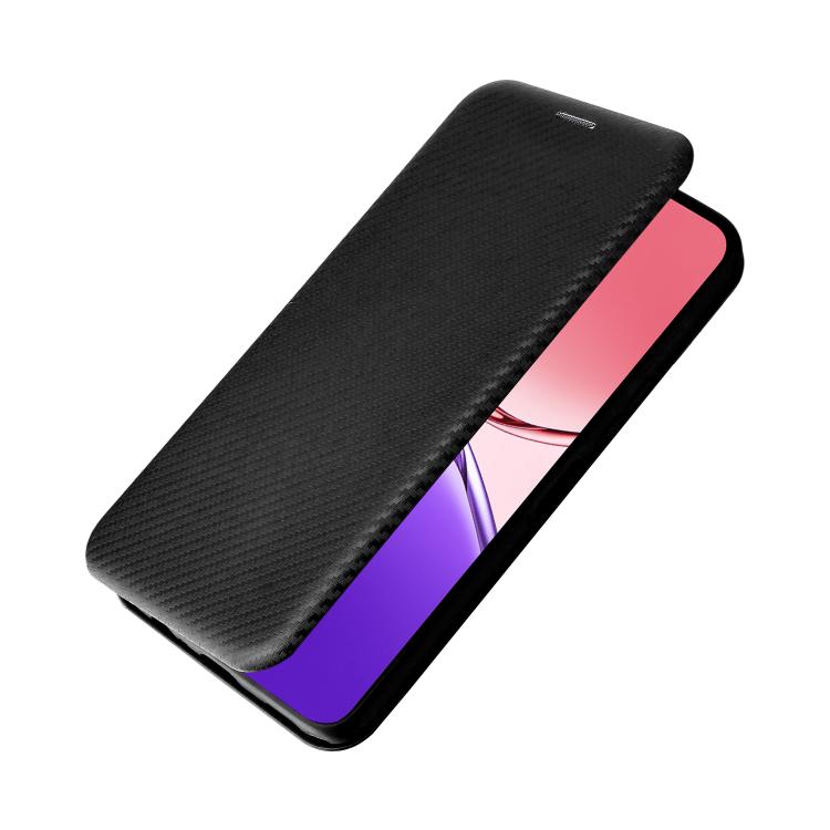 For OPPO F29 5G Carbon Fiber Texture Flip Leather Phone Case