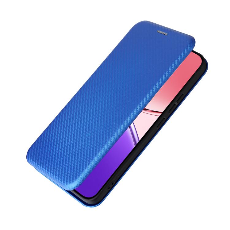 For OPPO F29 5G Carbon Fiber Texture Flip Leather Phone Case