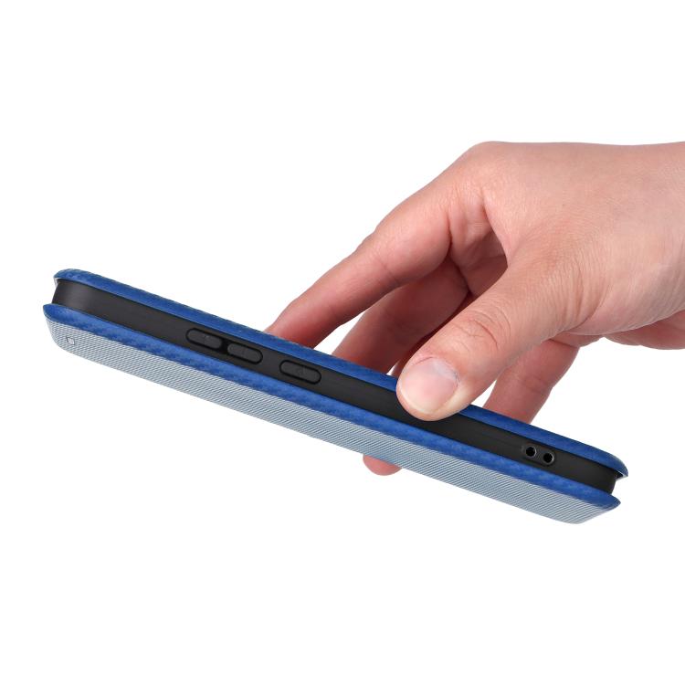 For OPPO F29 5G Carbon Fiber Texture Flip Leather Phone Case