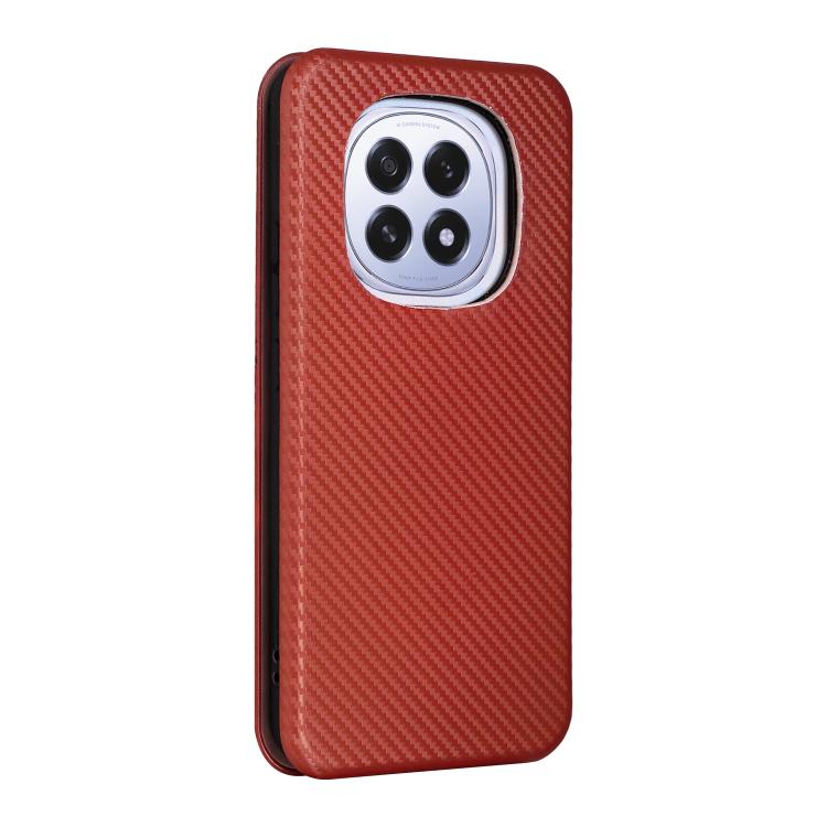 For OPPO F29 5G Carbon Fiber Texture Flip Leather Phone Case