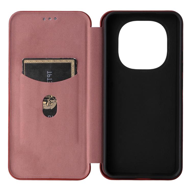 For OPPO F29 5G Carbon Fiber Texture Flip Leather Phone Case