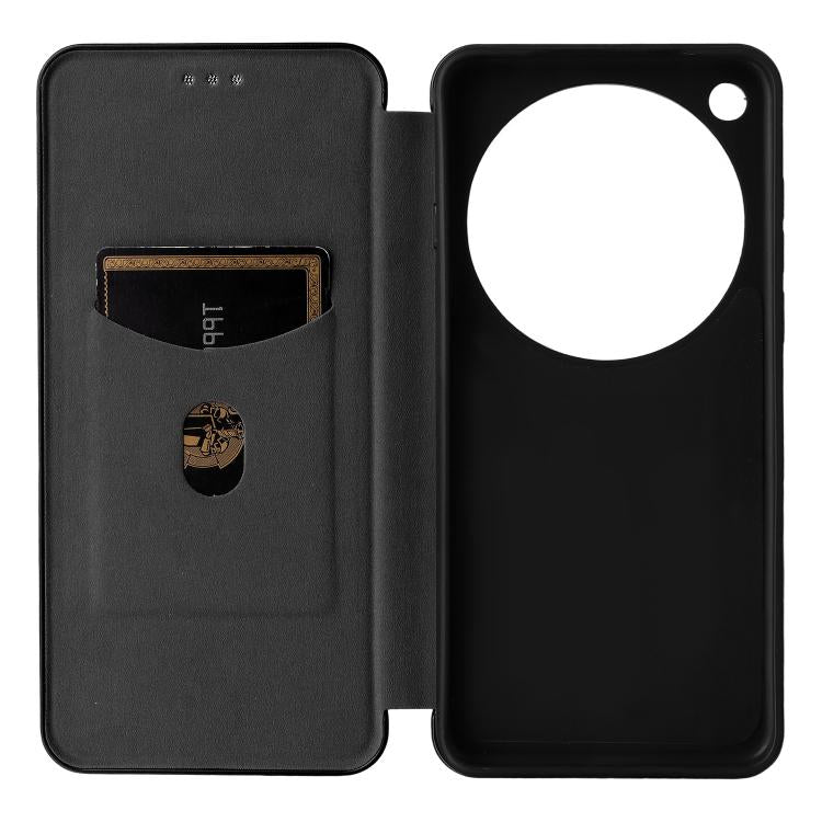 For OPPO Find X8 Ultra 5G Carbon Fiber Texture Flip Leather Phone Case
