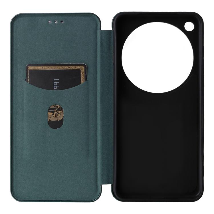 For OPPO Find X8 Ultra 5G Carbon Fiber Texture Flip Leather Phone Case