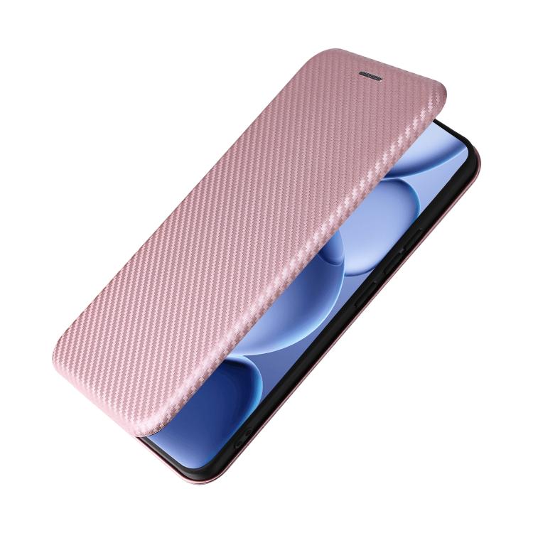 For OPPO Find X8s 5G Carbon Fiber Texture Flip Leather Phone Case