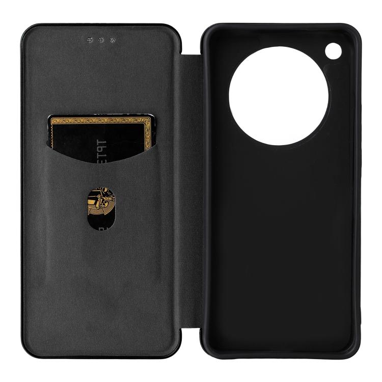 For OPPO Find X8s 5G Carbon Fiber Texture Flip Leather Phone Case