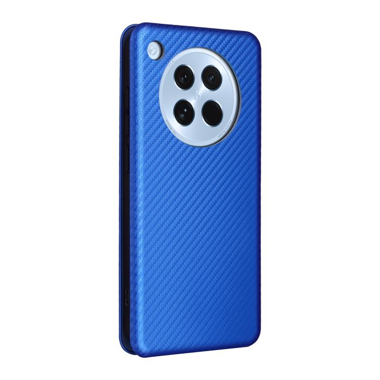 For OPPO Find X8s 5G Carbon Fiber Texture Flip Leather Phone Case