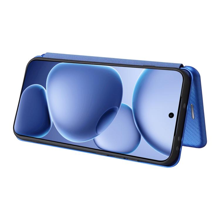 For OPPO Find X8s 5G Carbon Fiber Texture Flip Leather Phone Case