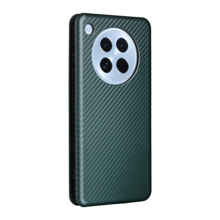 For OPPO Find X8s 5G Carbon Fiber Texture Flip Leather Phone Case