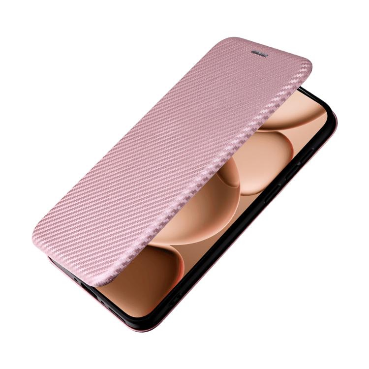 For OPPO Find X8s+ 5G Carbon Fiber Texture Flip Leather Phone Case