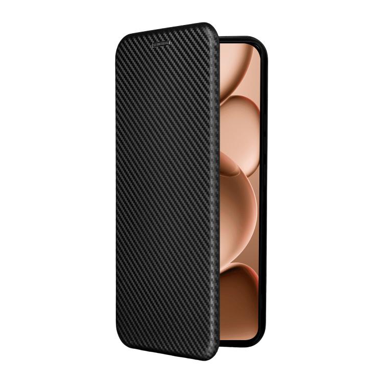 For OPPO Find X8s+ 5G Carbon Fiber Texture Flip Leather Phone Case