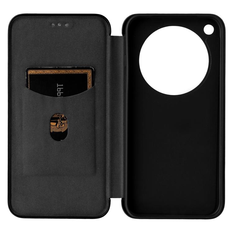 For OPPO Find X8s+ 5G Carbon Fiber Texture Flip Leather Phone Case