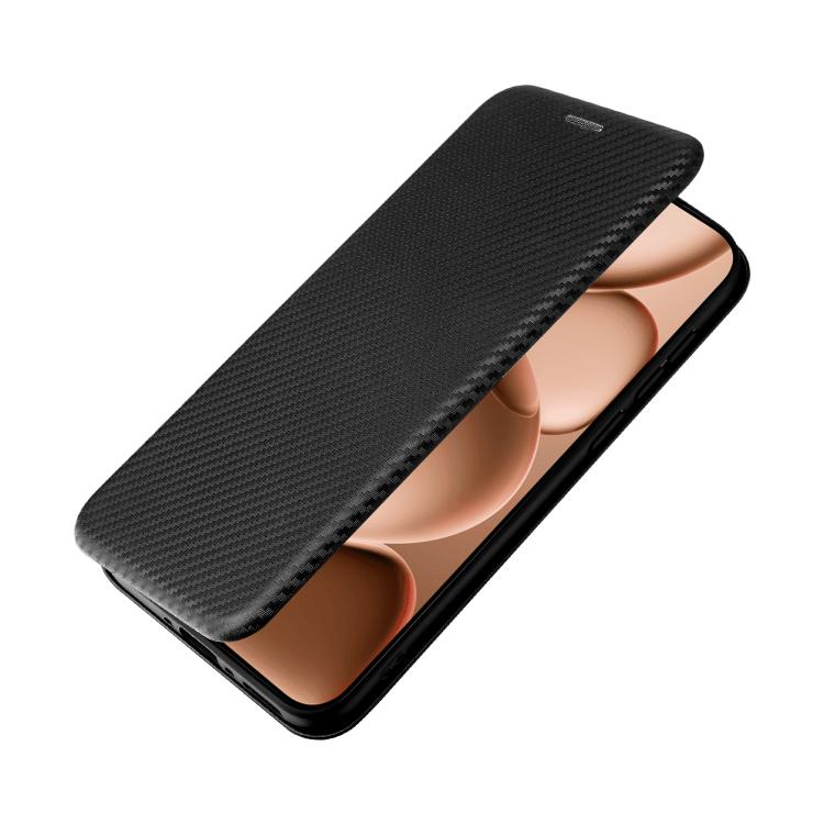 For OPPO Find X8s+ 5G Carbon Fiber Texture Flip Leather Phone Case