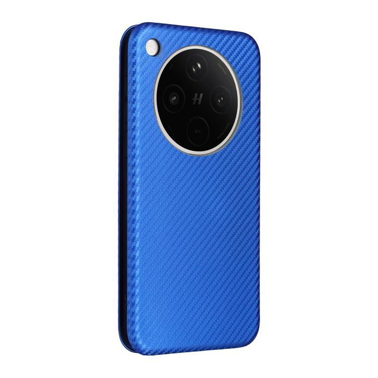 For OPPO Find X8s+ 5G Carbon Fiber Texture Flip Leather Phone Case