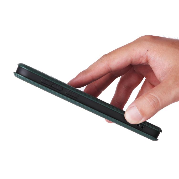 For OPPO Find X8s+ 5G Carbon Fiber Texture Flip Leather Phone Case