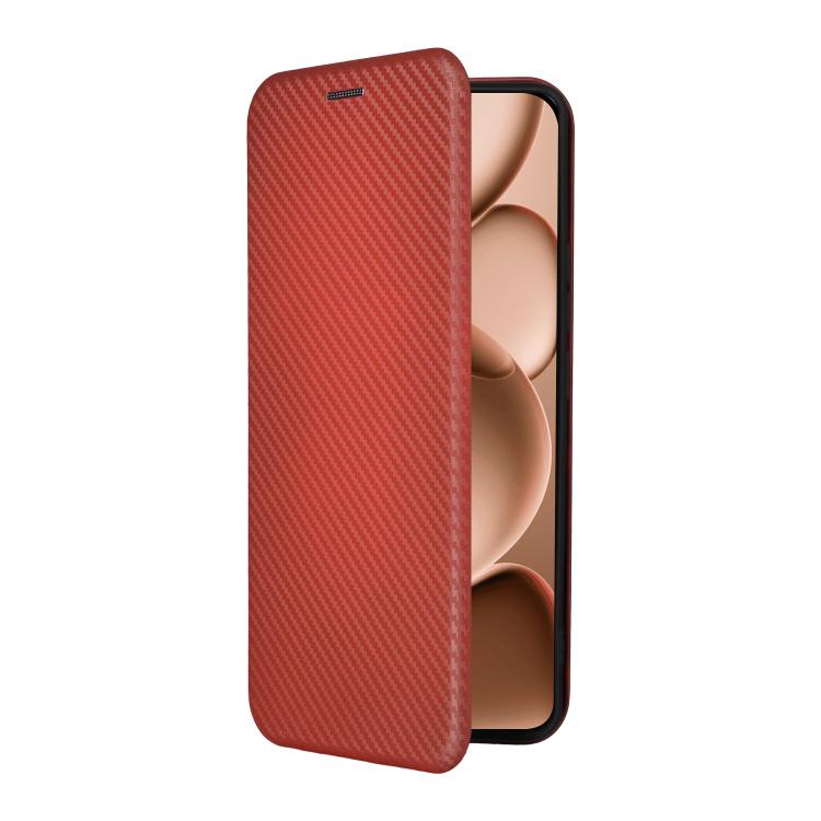 For OPPO Find X8s+ 5G Carbon Fiber Texture Flip Leather Phone Case
