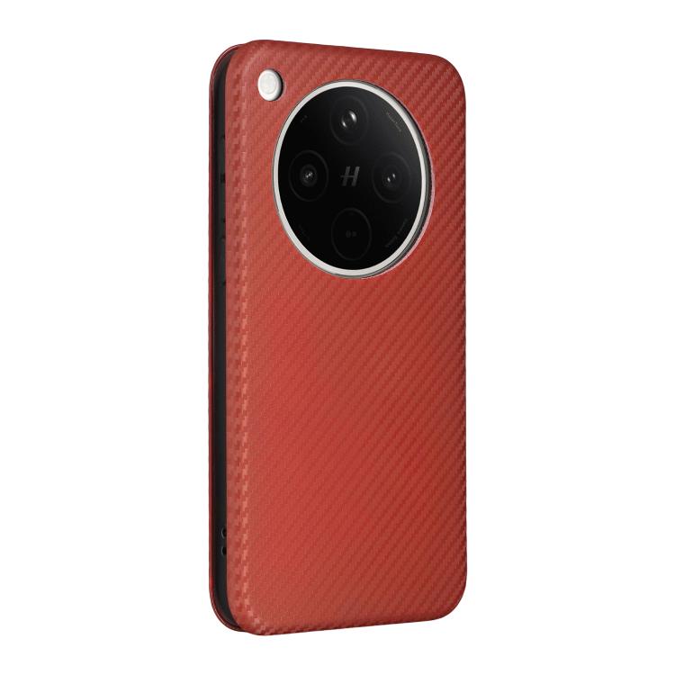 For OPPO Find X8s+ 5G Carbon Fiber Texture Flip Leather Phone Case