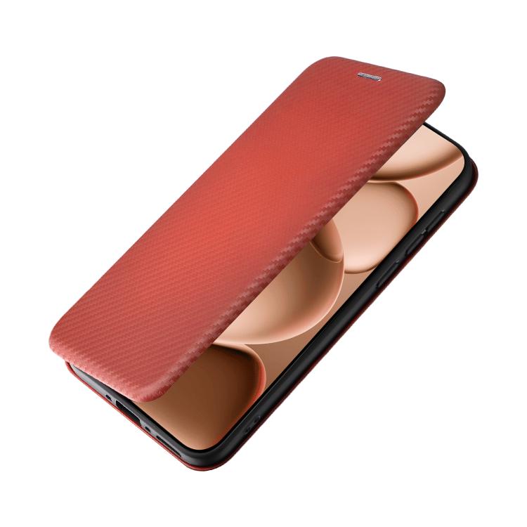 For OPPO Find X8s+ 5G Carbon Fiber Texture Flip Leather Phone Case