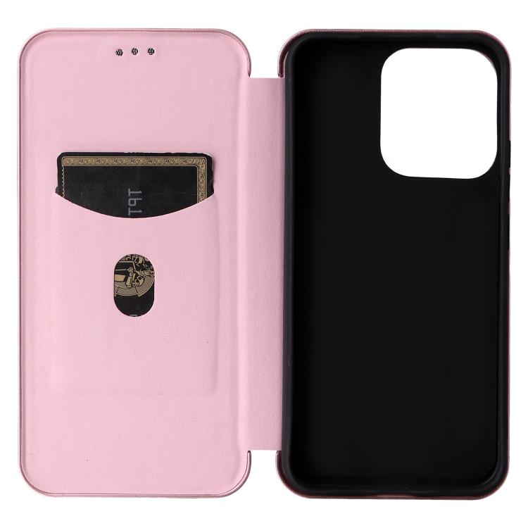 For OPPO Reno14 Global / Reno14 F Carbon Fiber Texture Flip Leather Phone Case