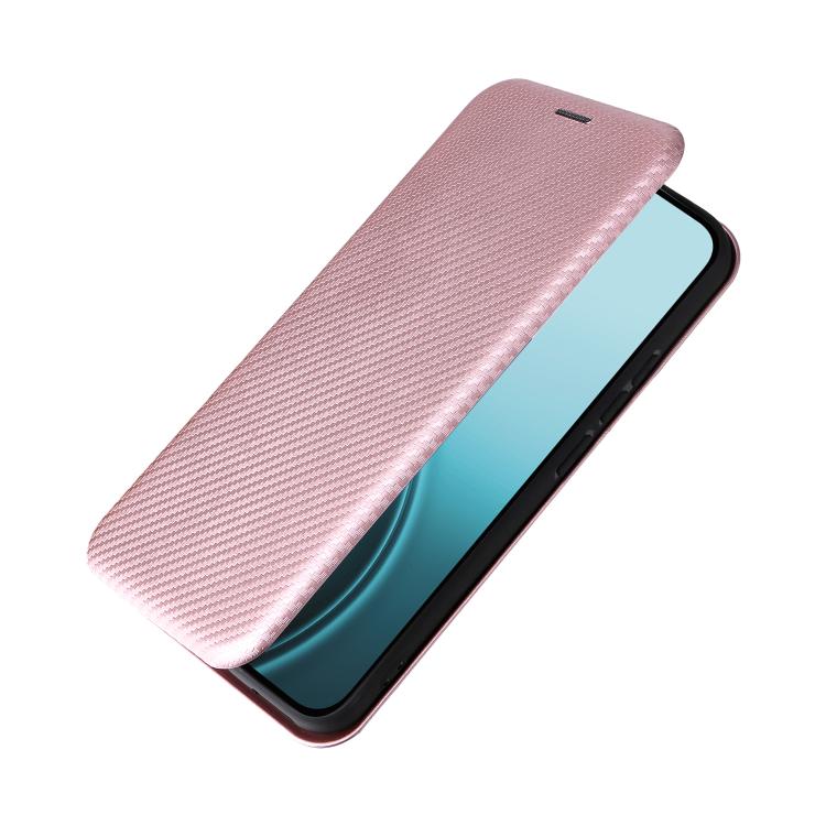 For OPPO Reno14 Global / Reno14 F Carbon Fiber Texture Flip Leather Phone Case