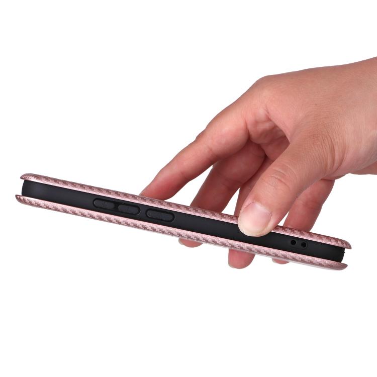 For OPPO Reno14 Global / Reno14 F Carbon Fiber Texture Flip Leather Phone Case