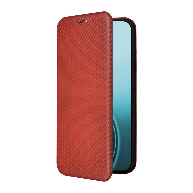 For OPPO Reno14 Global / Reno14 F Carbon Fiber Texture Flip Leather Phone Case