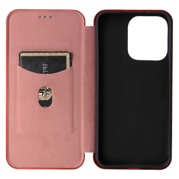 For OPPO Reno14 Global / Reno14 F Carbon Fiber Texture Flip Leather Phone Case