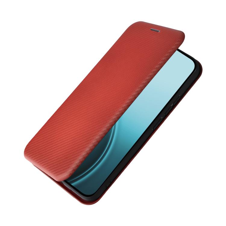 For OPPO Reno14 Global / Reno14 F Carbon Fiber Texture Flip Leather Phone Case