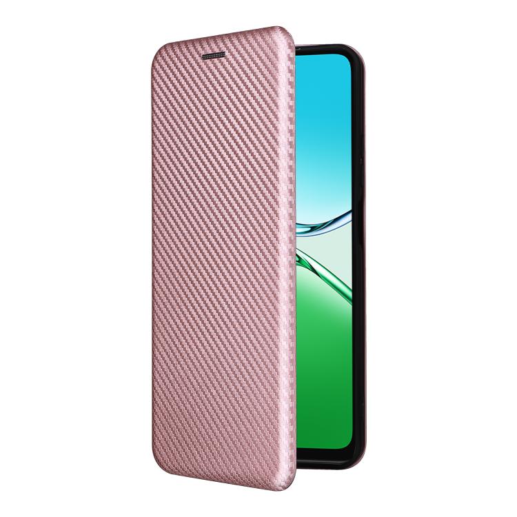 For OPPO A5 5G / 4G Global Carbon Fiber Texture Flip Leather Phone Case