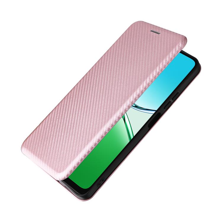 For OPPO A5 5G / 4G Global Carbon Fiber Texture Flip Leather Phone Case