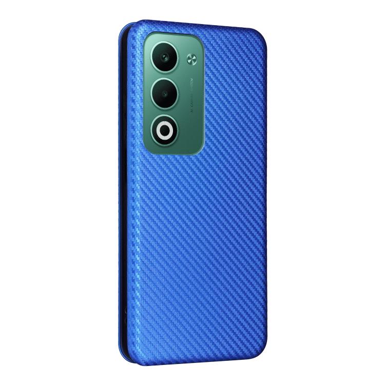 For OPPO A5 5G / 4G Global Carbon Fiber Texture Flip Leather Phone Case