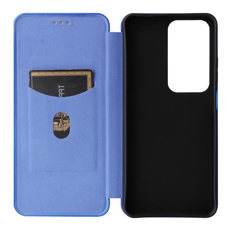 For OPPO A5 5G / 4G Global Carbon Fiber Texture Flip Leather Phone Case
