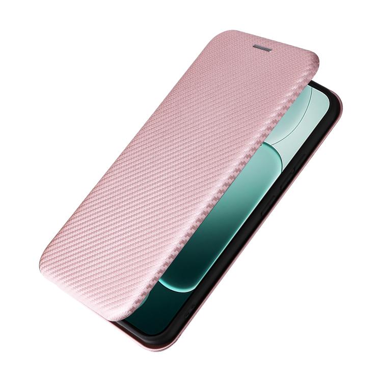 For OPPO A6 Pro 5G Global Carbon Fiber Texture Flip Leather Phone Case