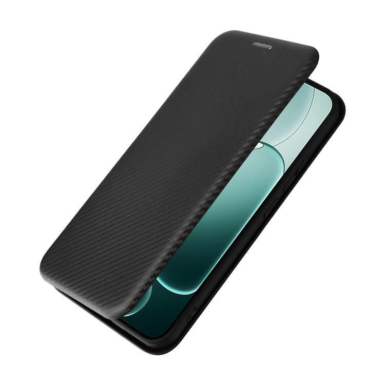 For OPPO A6 Pro 5G Global Carbon Fiber Texture Flip Leather Phone Case