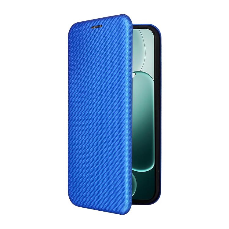 For OPPO A6 Pro 5G Global Carbon Fiber Texture Flip Leather Phone Case
