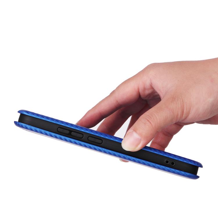 For OPPO A6 Pro 5G Global Carbon Fiber Texture Flip Leather Phone Case