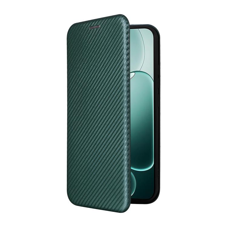For OPPO A6 Pro 5G Global Carbon Fiber Texture Flip Leather Phone Case