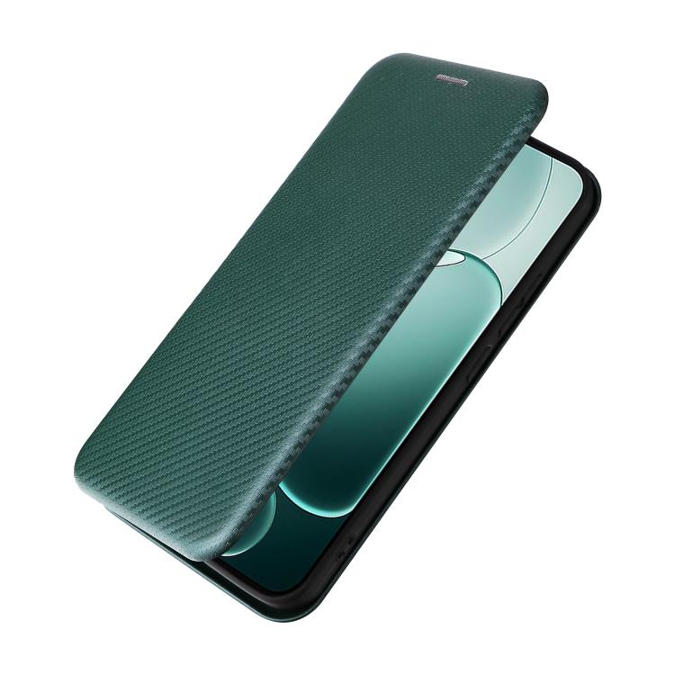 For OPPO A6 Pro 5G Global Carbon Fiber Texture Flip Leather Phone Case