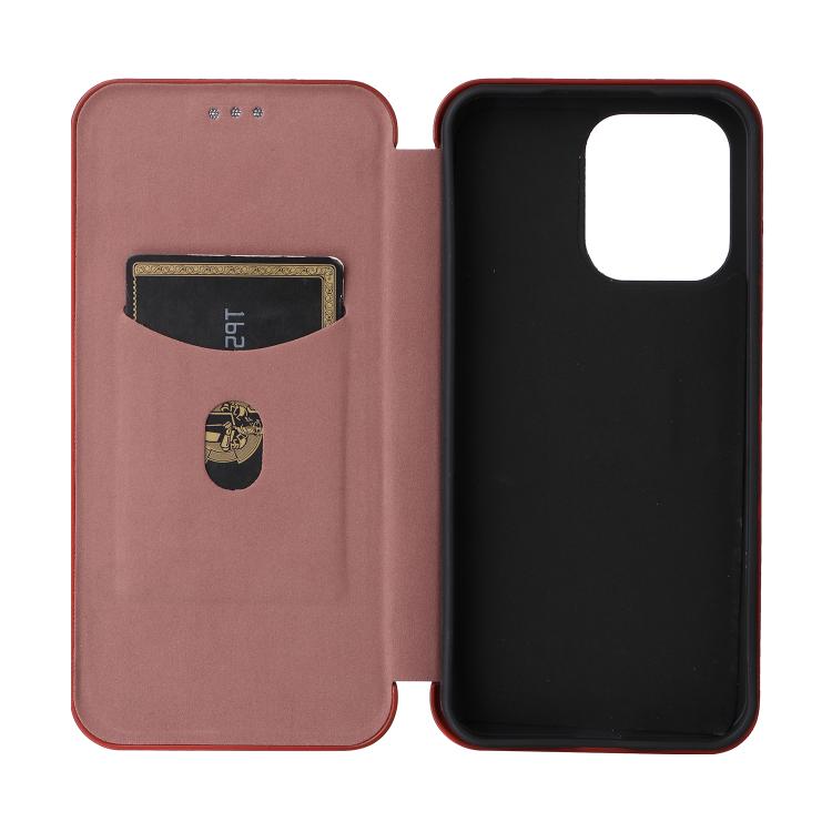 For OPPO A6 Pro 5G Global Carbon Fiber Texture Flip Leather Phone Case