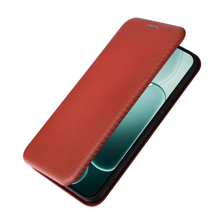 For OPPO A6 Pro 5G Global Carbon Fiber Texture Flip Leather Phone Case