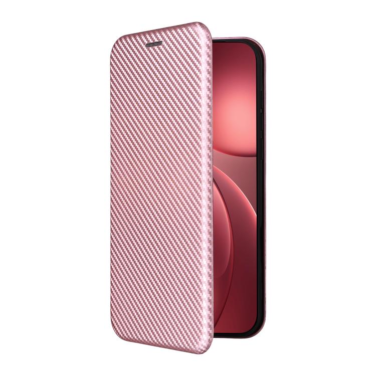 For OPPO Find X9 Pro Carbon Fiber Texture Flip Leather Phone Case